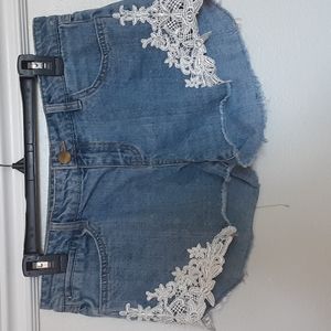 Harper denim short